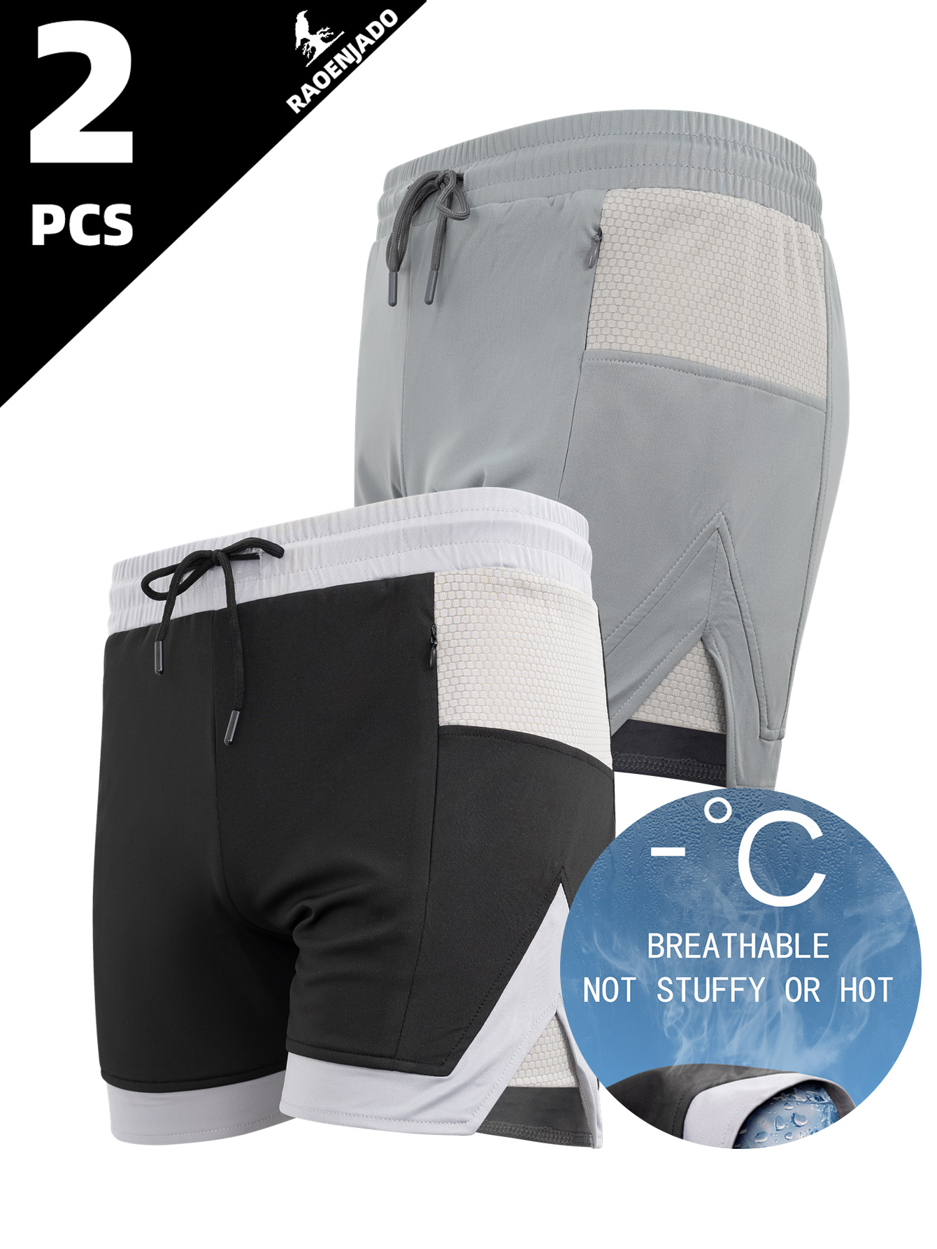 Swim Trunk Quick Dry - Pantaloncini Sportivi da Uomo ad Asciugatura