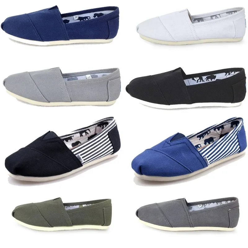 Espadrille Slip On - Mocassini estivi blu da uomo Scarpe