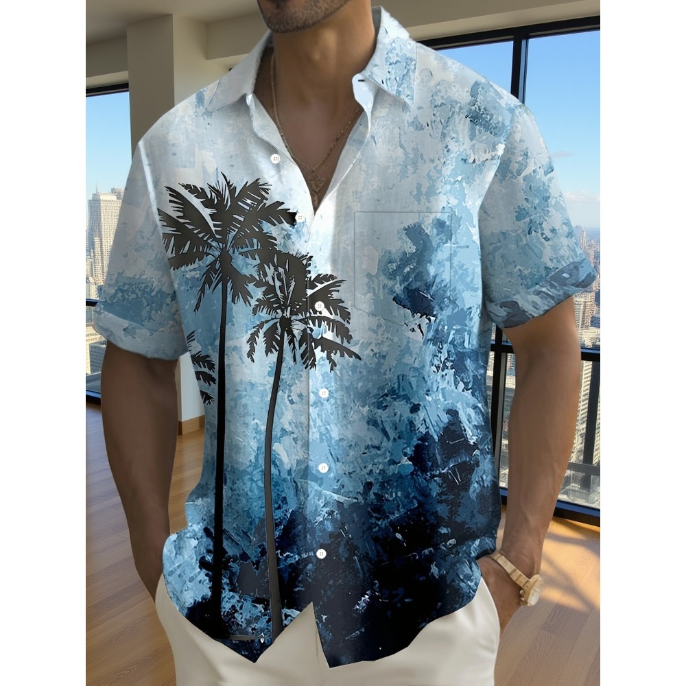 Resort Shirt Floral - Camicia da resort con risvolto e