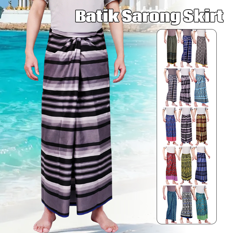 Sarong Men Wrap - Sarong Batik Unisex, Gonna Etnica Dai,