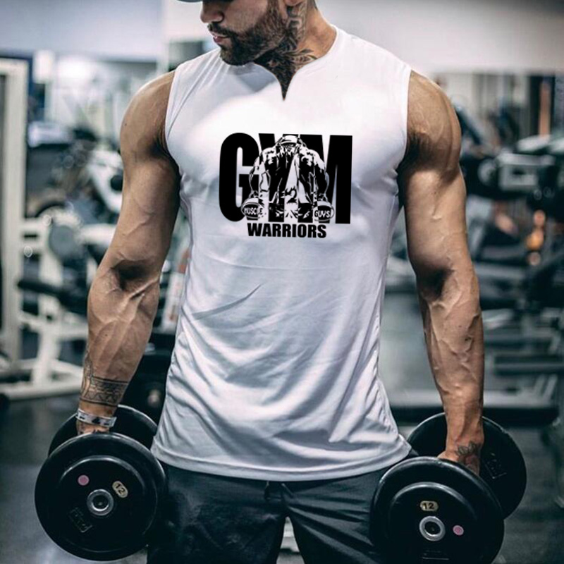 Tank Top Muscle - Canottiere estive da corsa con scollo