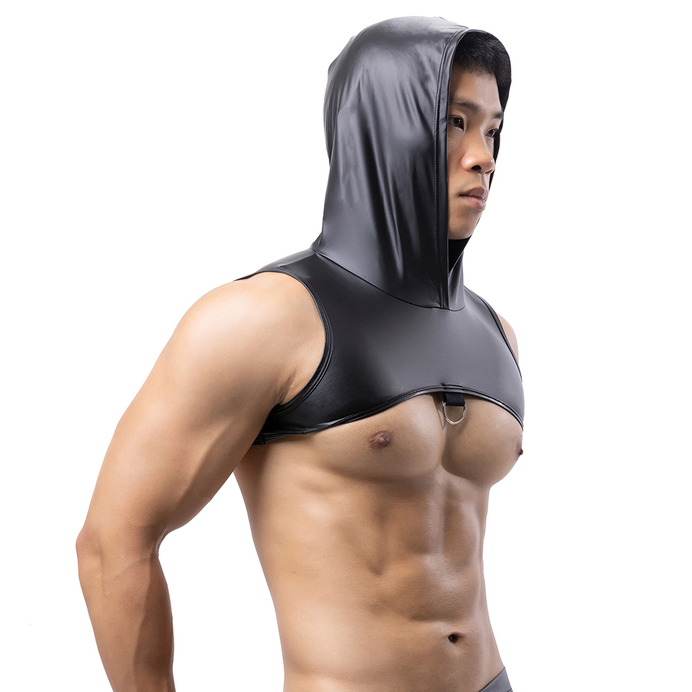 Tank Top Muscle - Canotte fitness da uomo con cappuccio