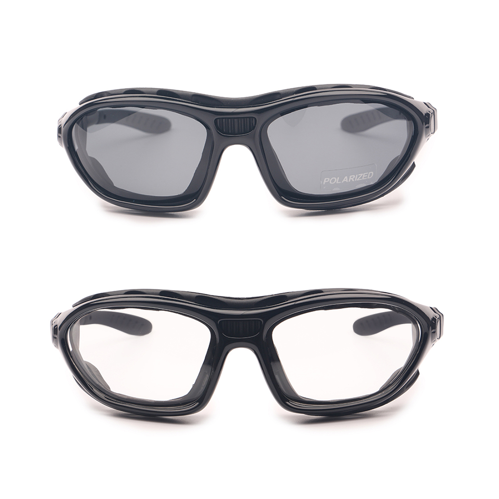 Sunglass Retainer Cord - Occhiali da moto polarizzati trasparenti 2