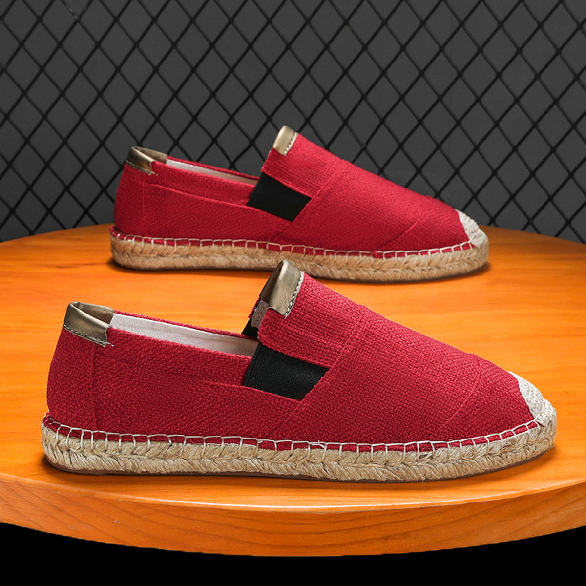 Espadrille Slip On - 2025New Uomo Lino Scarpe Casual Donna