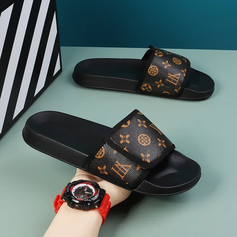 Flip Flop Leather Men - Sandali da uomo in vera pelle,