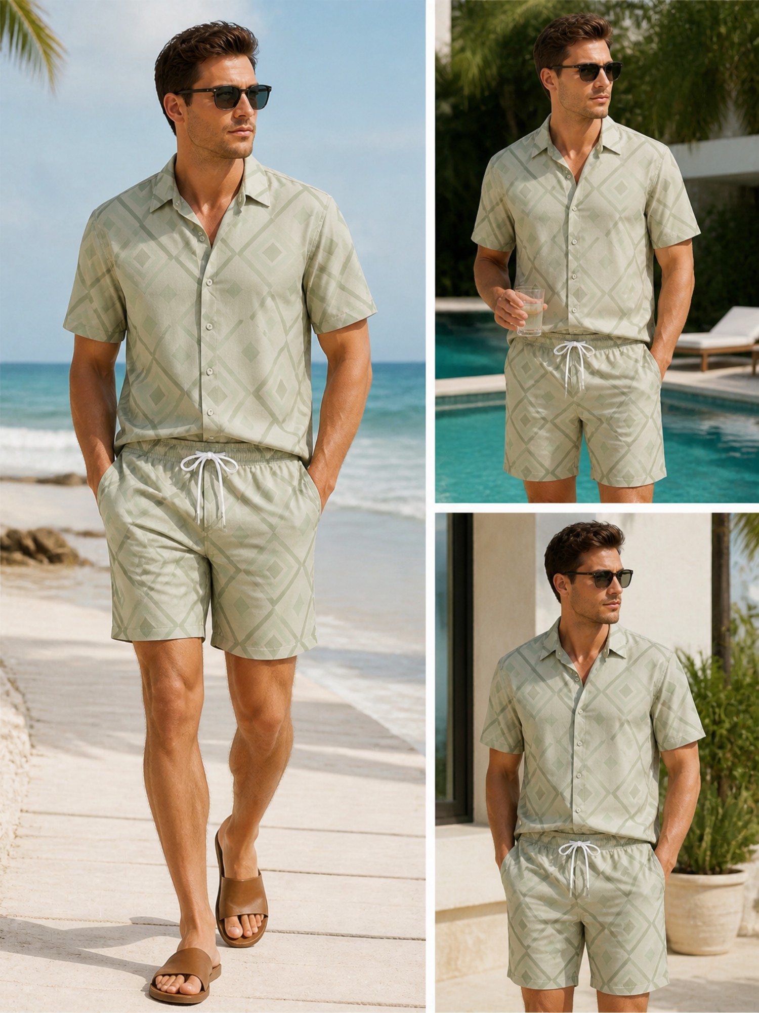Completo da uomo floreale con  - Resort Shirt Floral recensione e prezzo