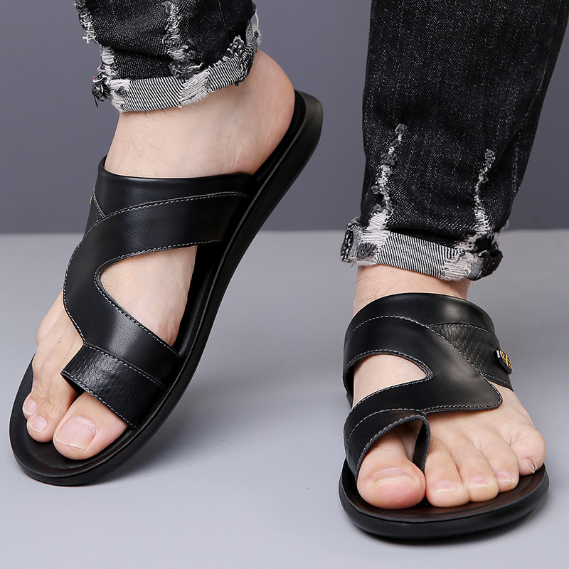 Sandali da uomo in pelle nuovi - Flip Flop Leather Men recensione e prezzo