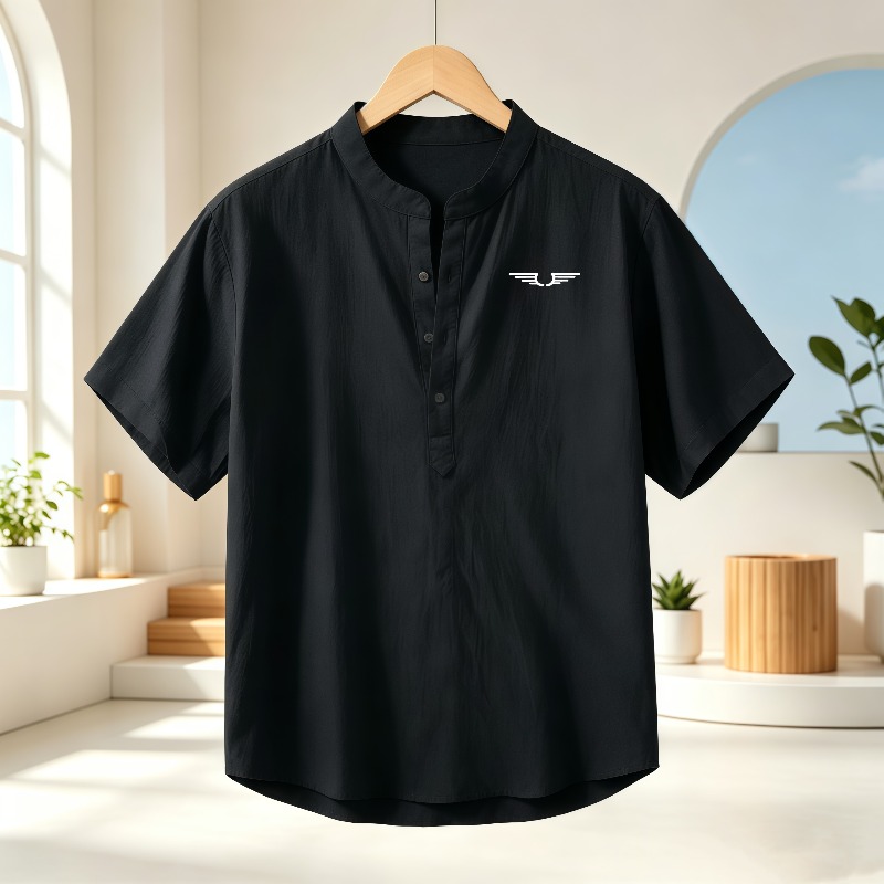 Camicia da uomo a maniche cort - Linen Shirt Breathable recensione e prezzo