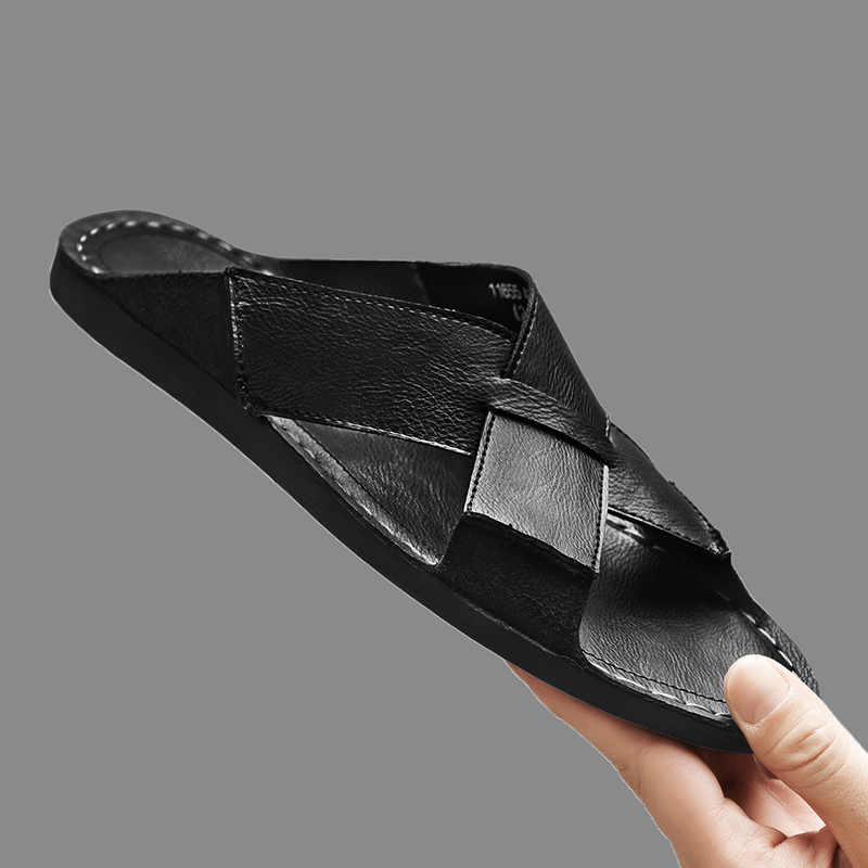 Pantofole da uomo in vera pell - Flip Flop Leather Men recensione e prezzo