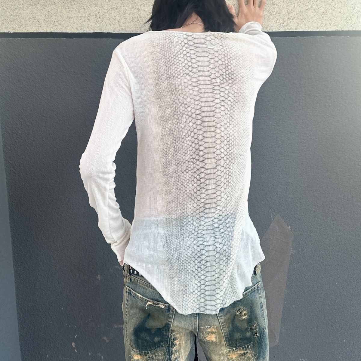 Magliette a Maniche Lunghe Ner - Tee Graphic Print recensione e prezzo