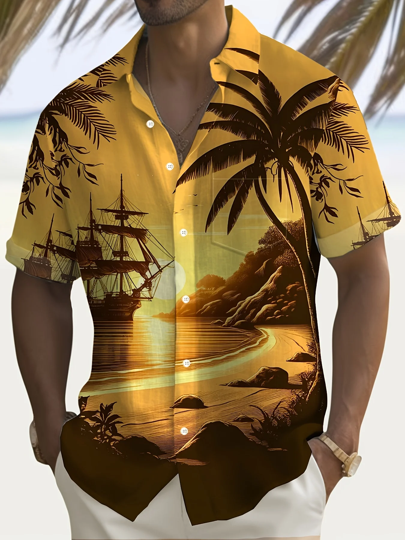Camicia da resort con risvolto - Resort Shirt Floral recensione e prezzo
