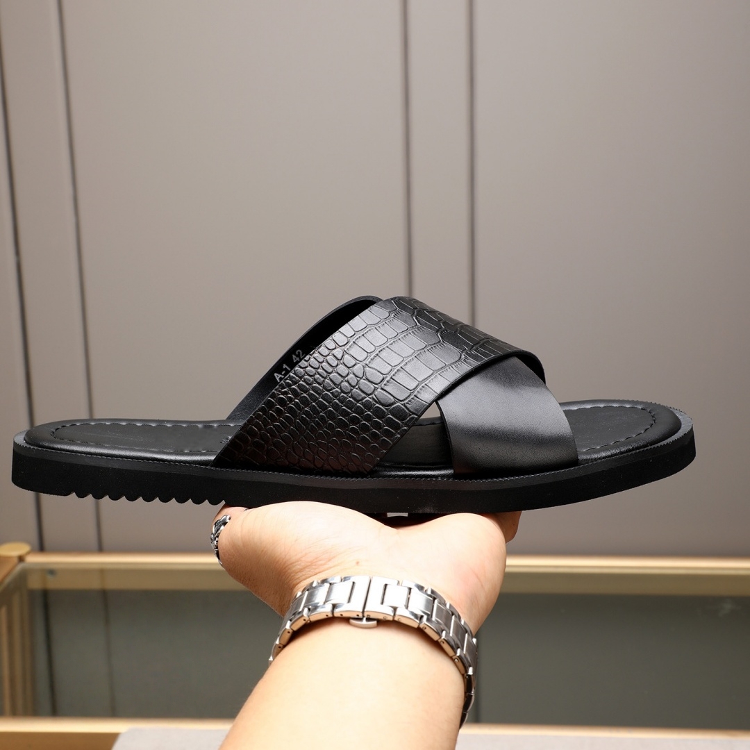 Sandali da Uomo di Lusso Fatti - Flip Flop Leather Men recensione e prezzo