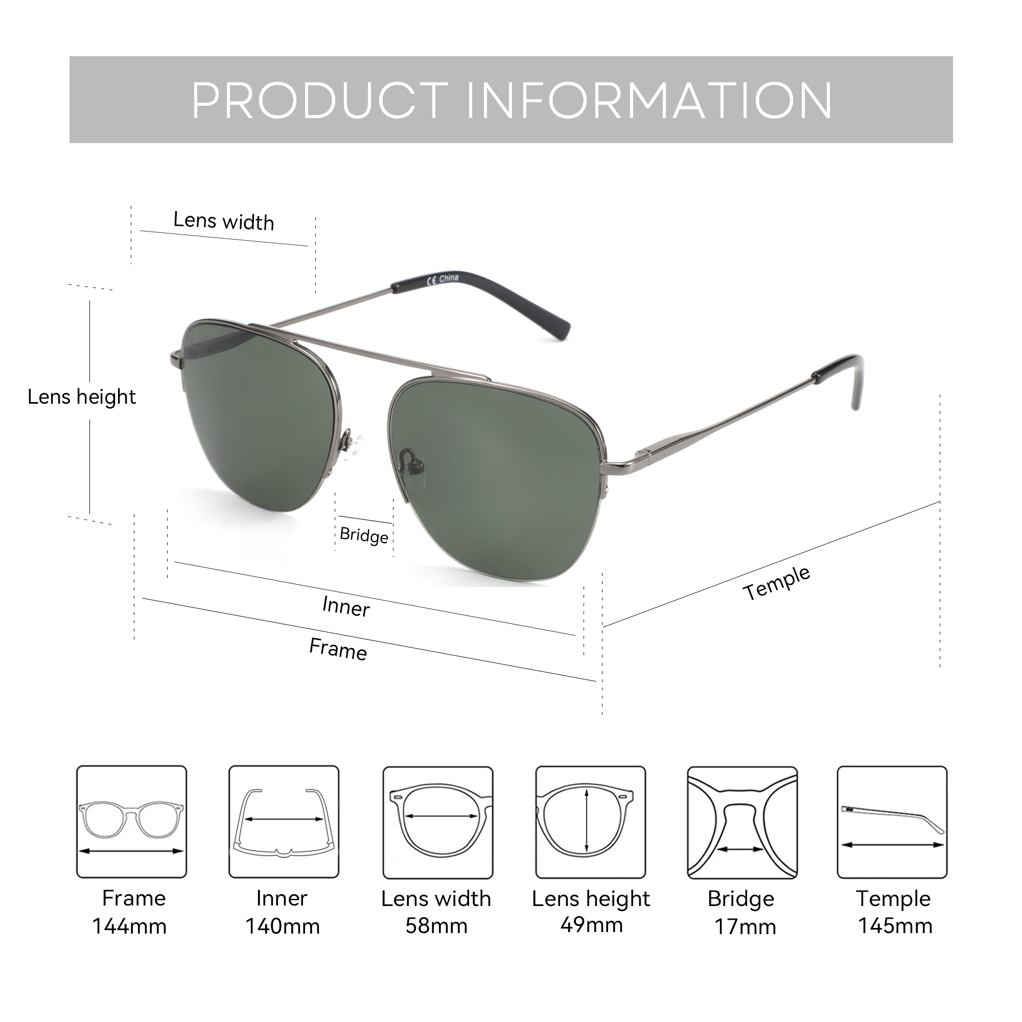 BLUEMOKY Occhiali da sole da v - Sunglasses Aviator Polarized recensione e prezzo