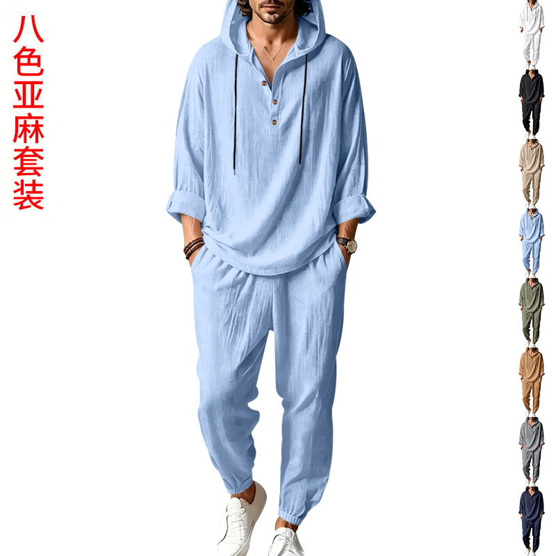 Completo Estivo da Uomo in Lin - Short Linen Drawstring recensione e prezzo