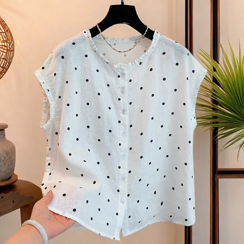 Camicetta da donna retrò in li - Shirt Camp Collar recensione e prezzo