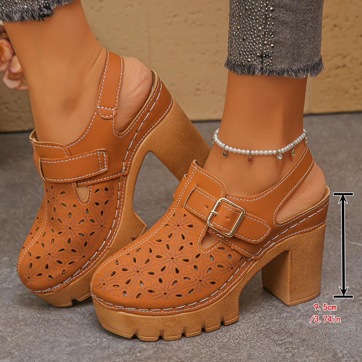 Sandali con tacco spesso da do - Casual Sandal Leather recensione e prezzo