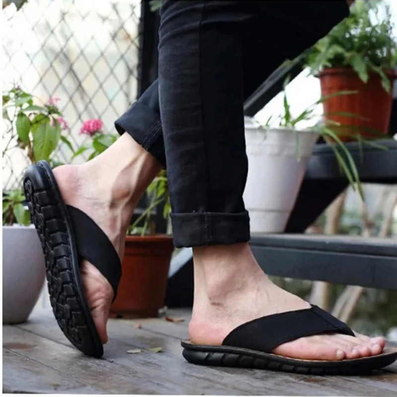 Roma Pantofola da uomo retrò t - Flip Flop Leather Men recensione e prezzo