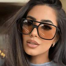 Occhiali da sole quadrati neri - Sunglasses Aviator Polarized recensione e prezzo